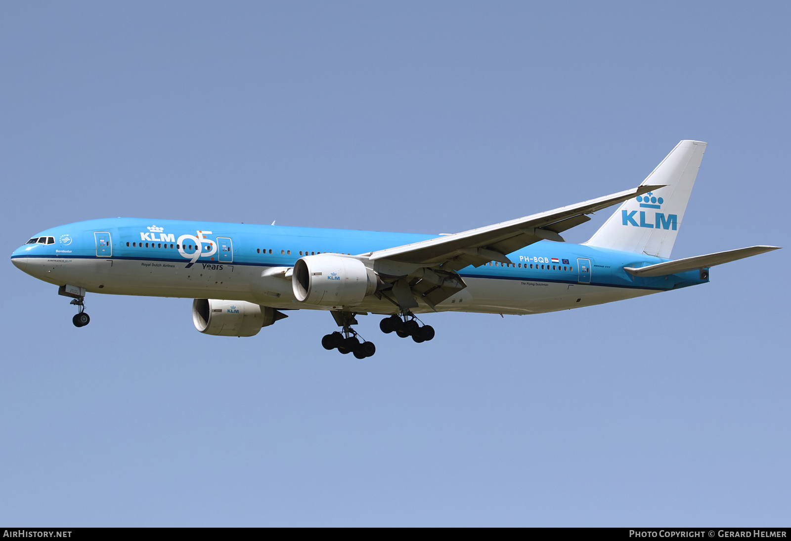 Aircraft Photo of PH-BQB | Boeing 777-206/ER | KLM - Royal Dutch Airlines | AirHistory.net #226843