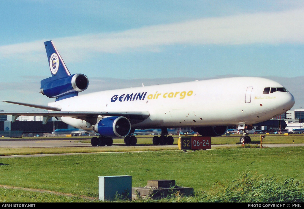 Aircraft Photo of N701GC | McDonnell Douglas MD-11/F | Gemini Air Cargo | AirHistory.net #226851