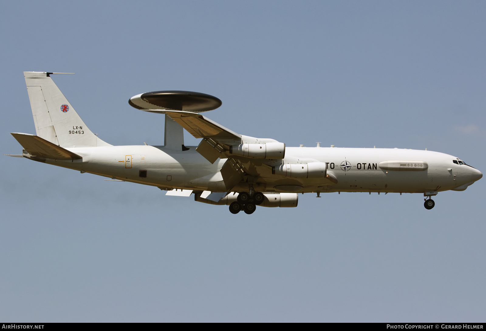 Aircraft Photo of LX-N90453 | Boeing E-3A Sentry | Luxembourg - NATO | AirHistory.net #226881