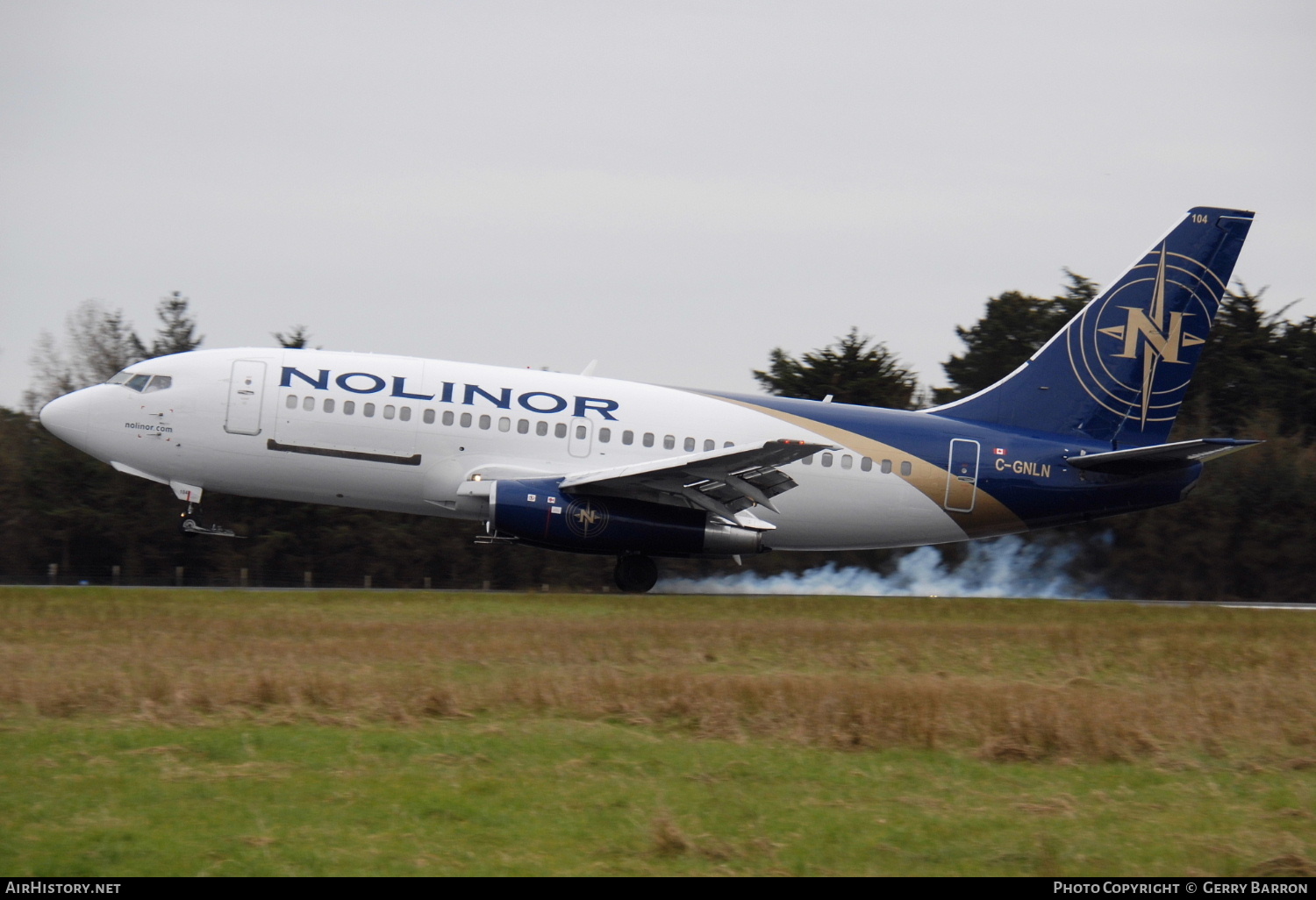 Aircraft Photo of C-GNLN | Boeing 737-2B6C/Adv | Nolinor Aviation | AirHistory.net #226889