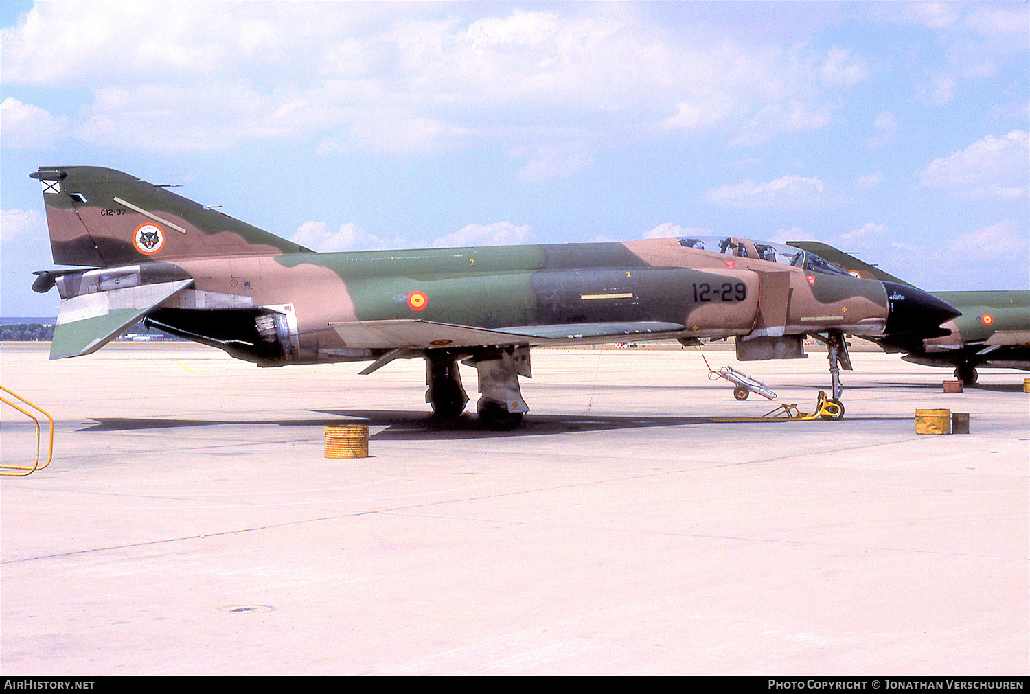 Aircraft Photo of C12-37 | McDonnell F-4C Phantom II | Spain - Air Force | AirHistory.net #226894