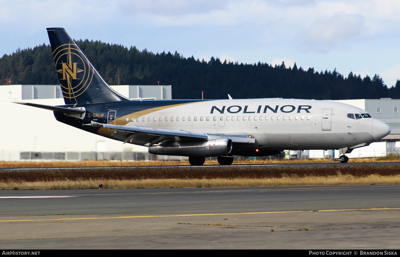 Aircraft Photo of C-GNLW | Boeing 737-2R4C/Adv | Nolinor Aviation | AirHistory.net #226899