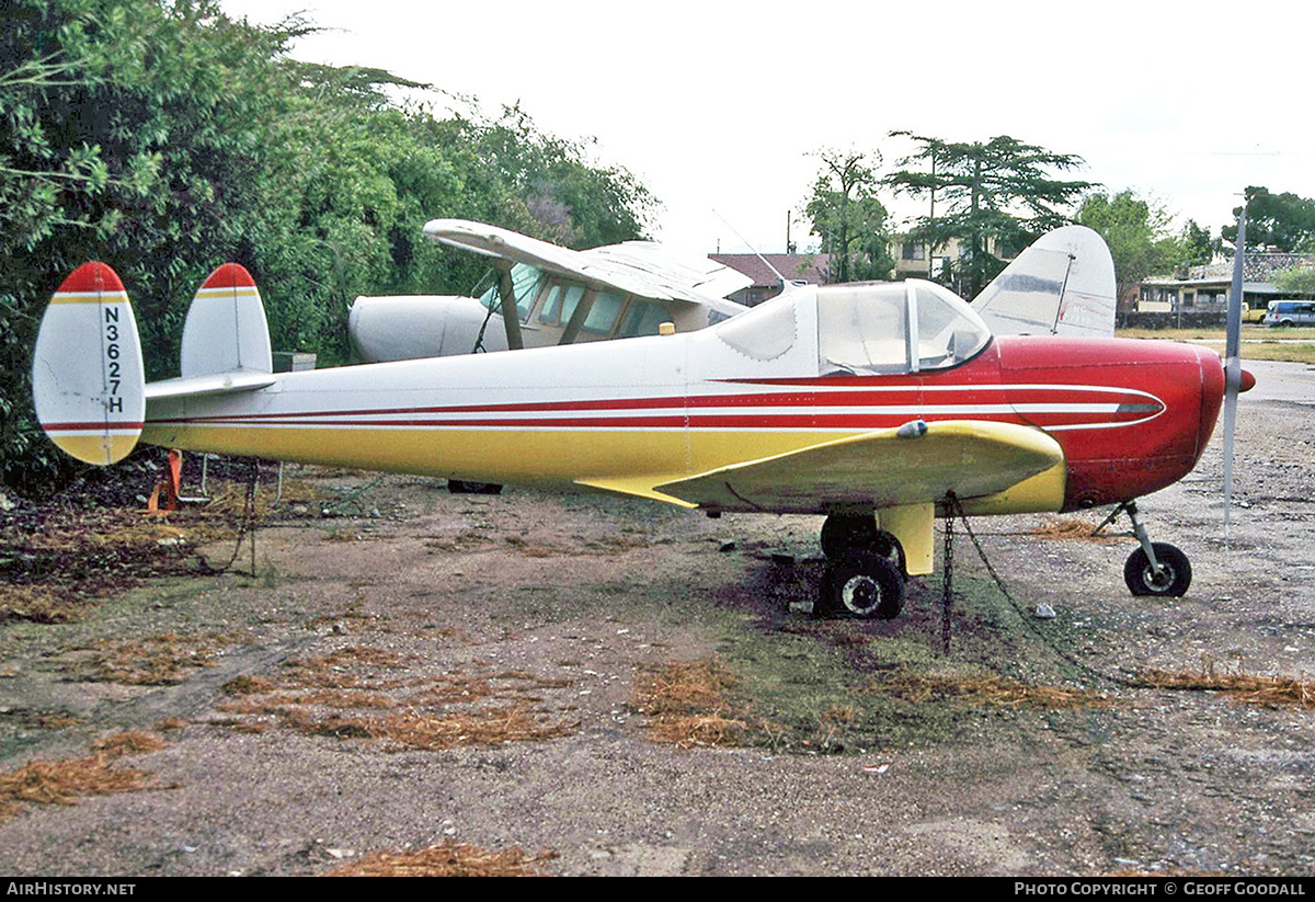 Aircraft Photo of N3627H | Erco 415C Ercoupe | AirHistory.net #226903