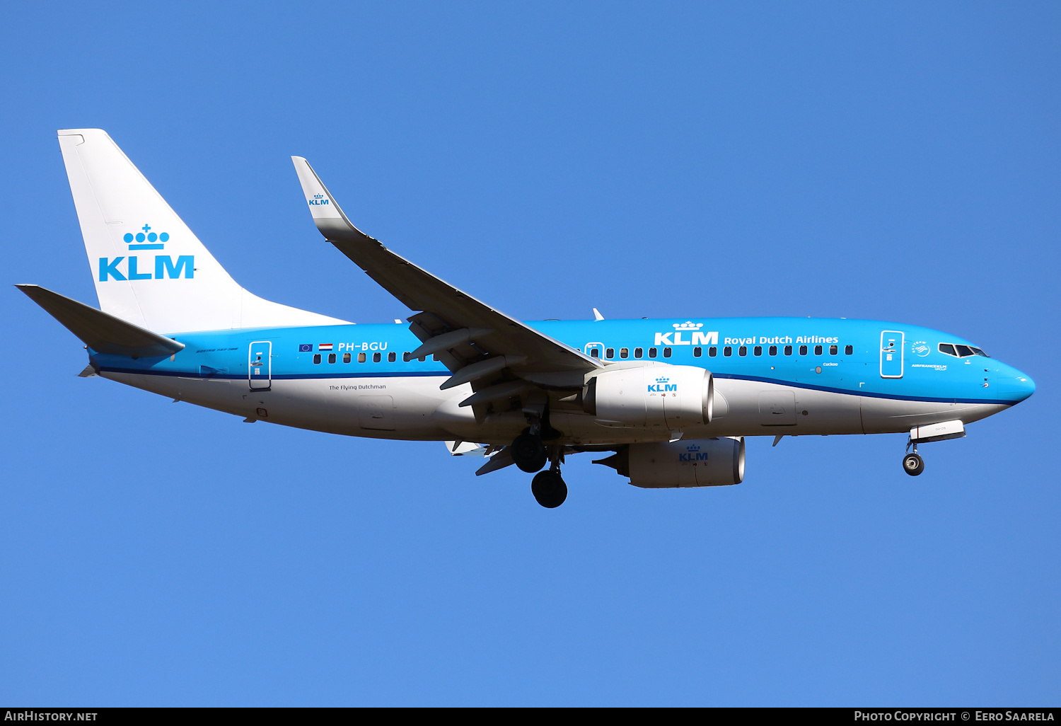 Aircraft Photo of PH-BGU | Boeing 737-7K2 | KLM - Royal Dutch Airlines | AirHistory.net #226919