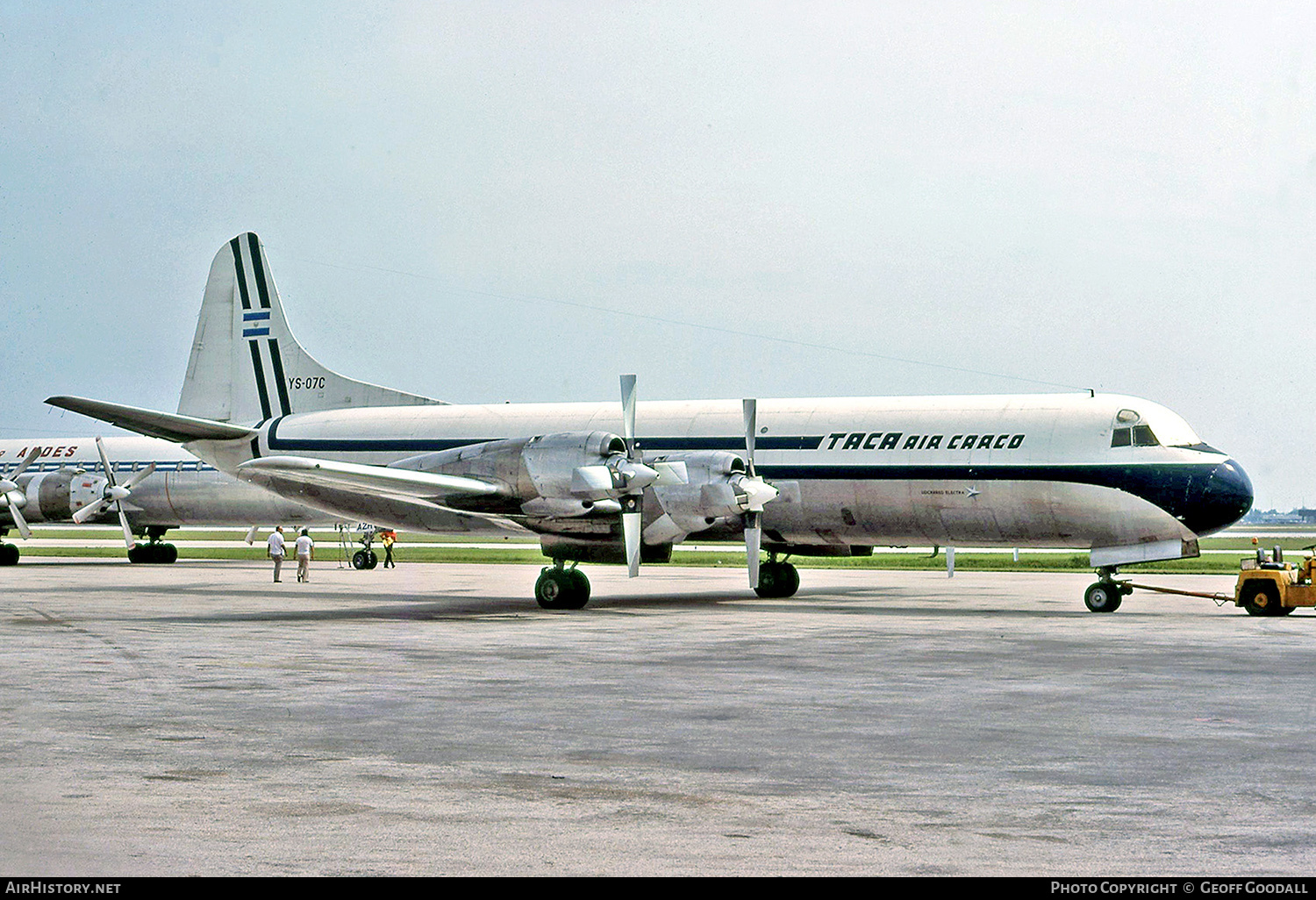 Aircraft Photo of YS-07C | Lockheed L-188A(F) Electra | TACA Air Cargo - Transportes Aéreos Centro Americanos | AirHistory.net #226923