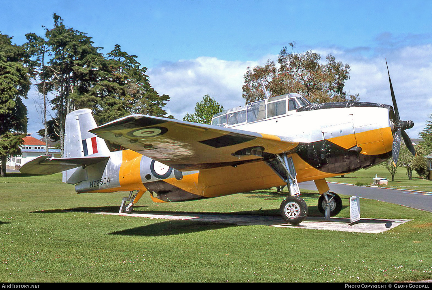 Aircraft Photo of NZ2504 | Grumman TBF-1C Avenger | New Zealand - Air Force | AirHistory.net #226942