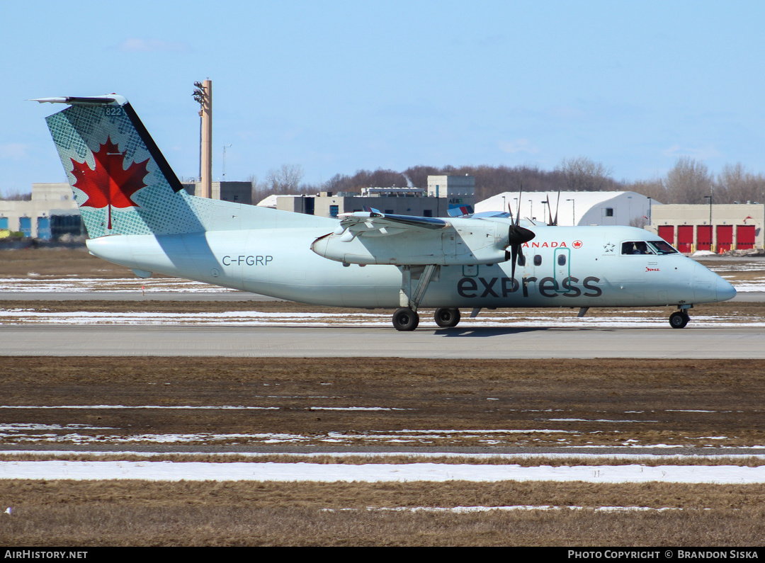 Aircraft Photo of C-FGRP | De Havilland Canada DHC-8-102 Dash 8 | Air Canada Express | AirHistory.net #226943