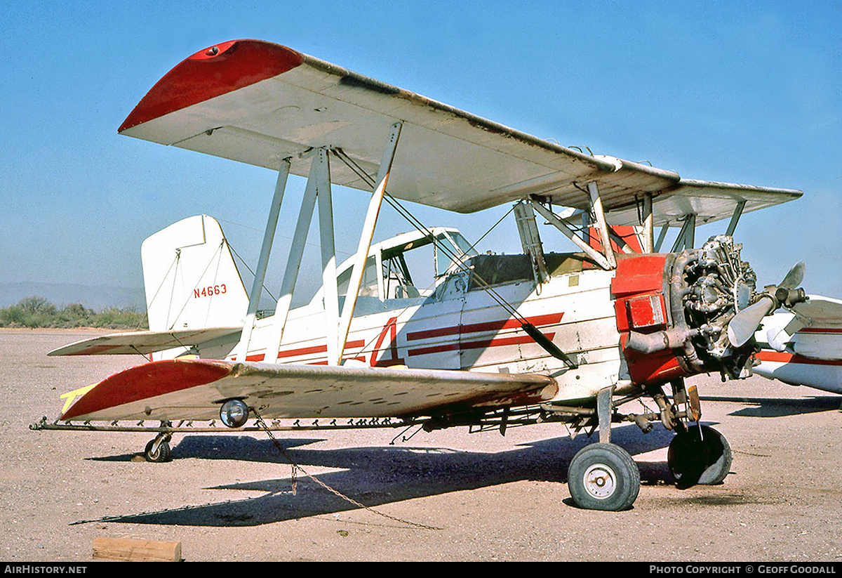 Aircraft Photo of N4663 | Grumman G-164A Ag-Cat | AirHistory.net #226996