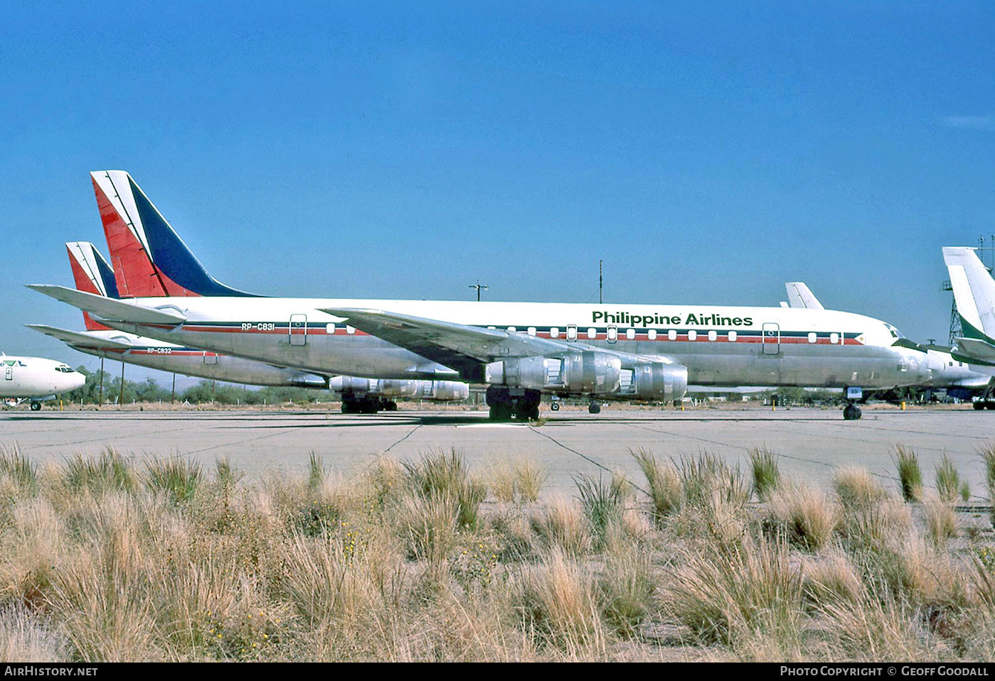 Aircraft Photo of RP-C831 | Douglas DC-8-51 | Philippine Airlines | AirHistory.net #226998