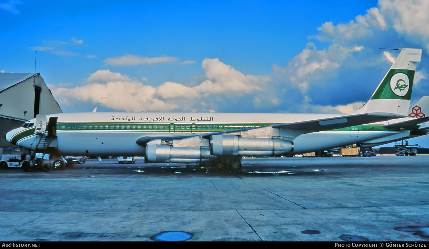 Aircraft Photo of 5A-DHM | Boeing 707-123(B) | United African Airlines | AirHistory.net #227006