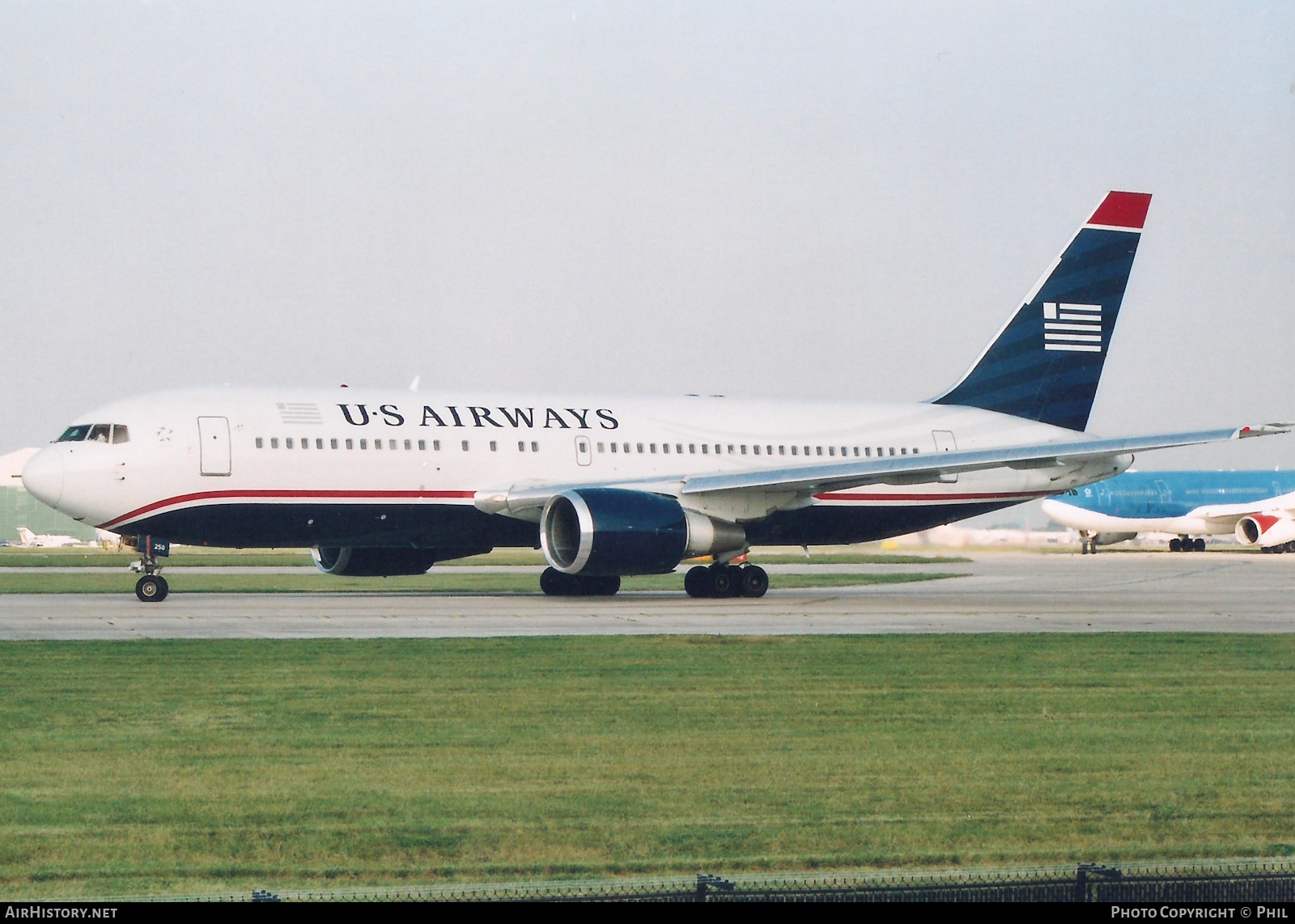 Aircraft Photo of N256AY | Boeing 767-2B7/ER | US Airways | AirHistory.net #227011