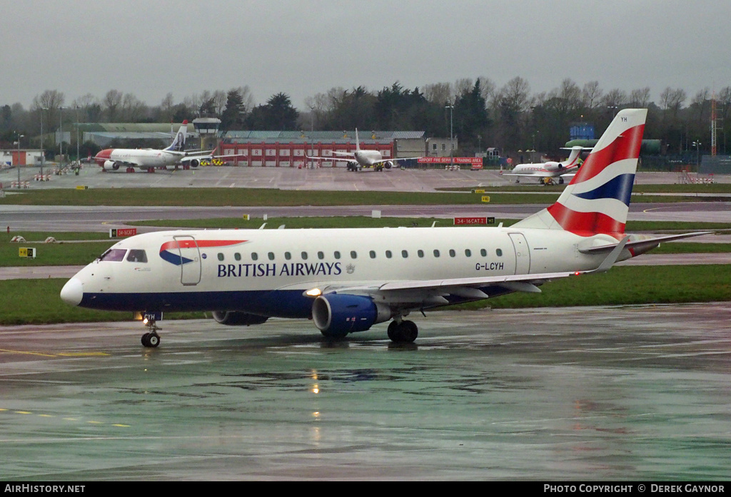 Aircraft Photo of G-LCYH | Embraer 170STD (ERJ-170-100STD) | British Airways | AirHistory.net #227013