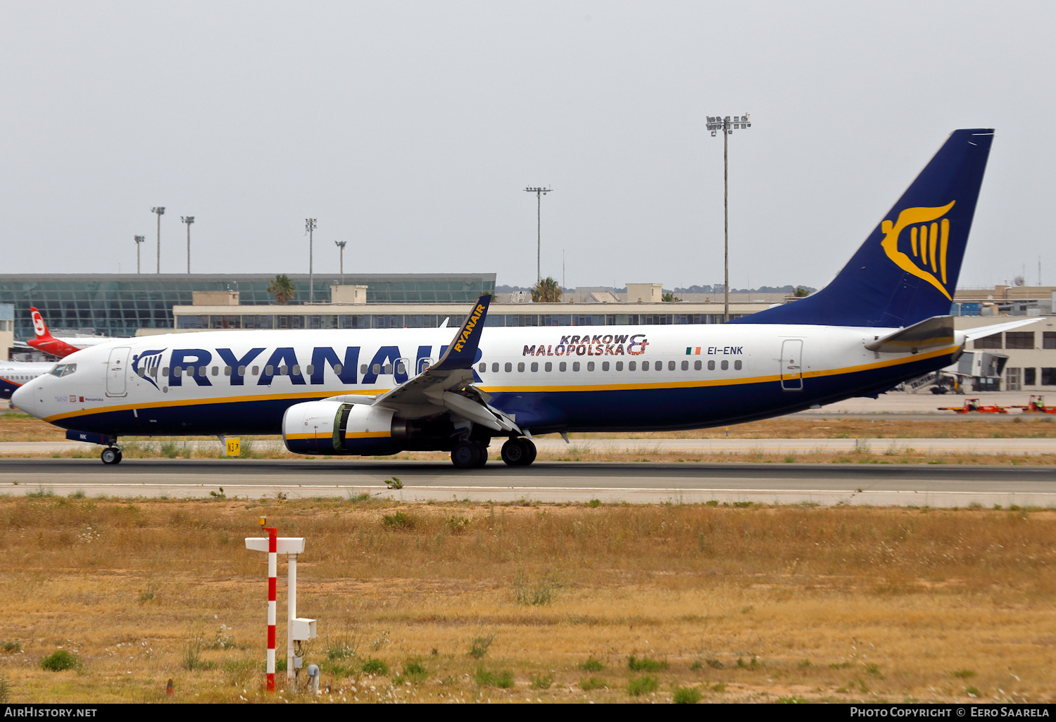 Aircraft Photo of EI-ENK | Boeing 737-8AS | Ryanair | AirHistory.net #227014