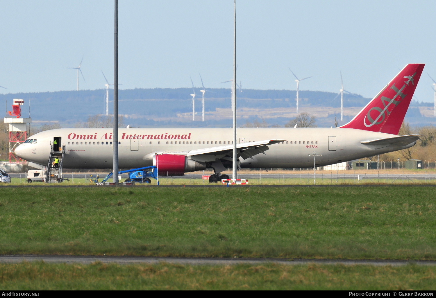 Aircraft Photo of N477AX | Boeing 767-3Q8/ER | Omni Air International - OAI | AirHistory.net #227031