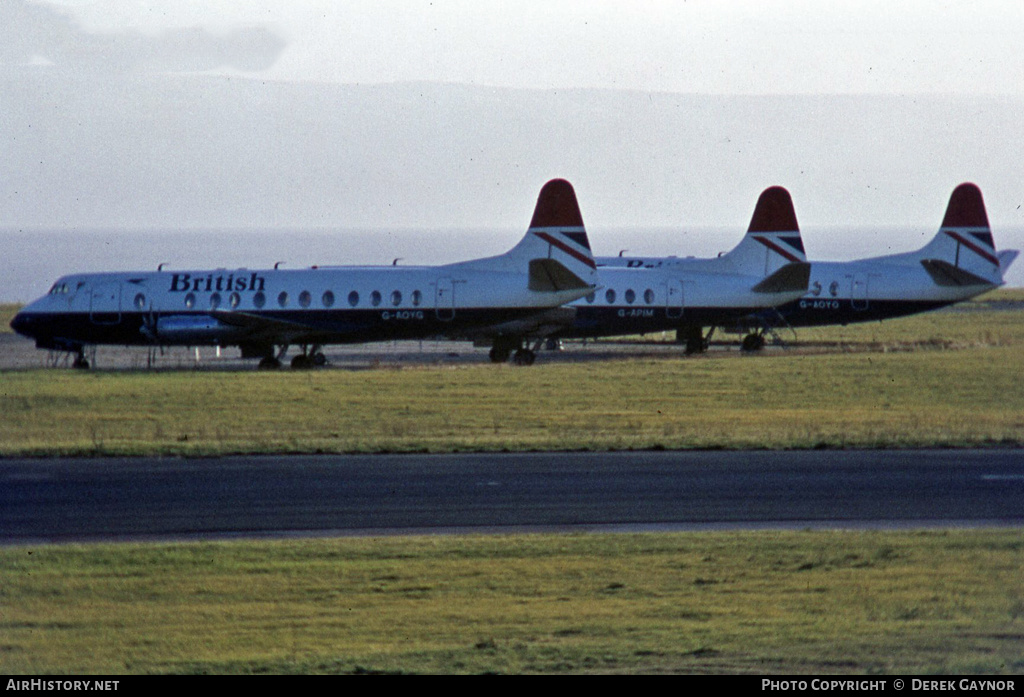 Aircraft Photo of G-AOYO | Vickers 806 Viscount | British Airways | AirHistory.net #227032