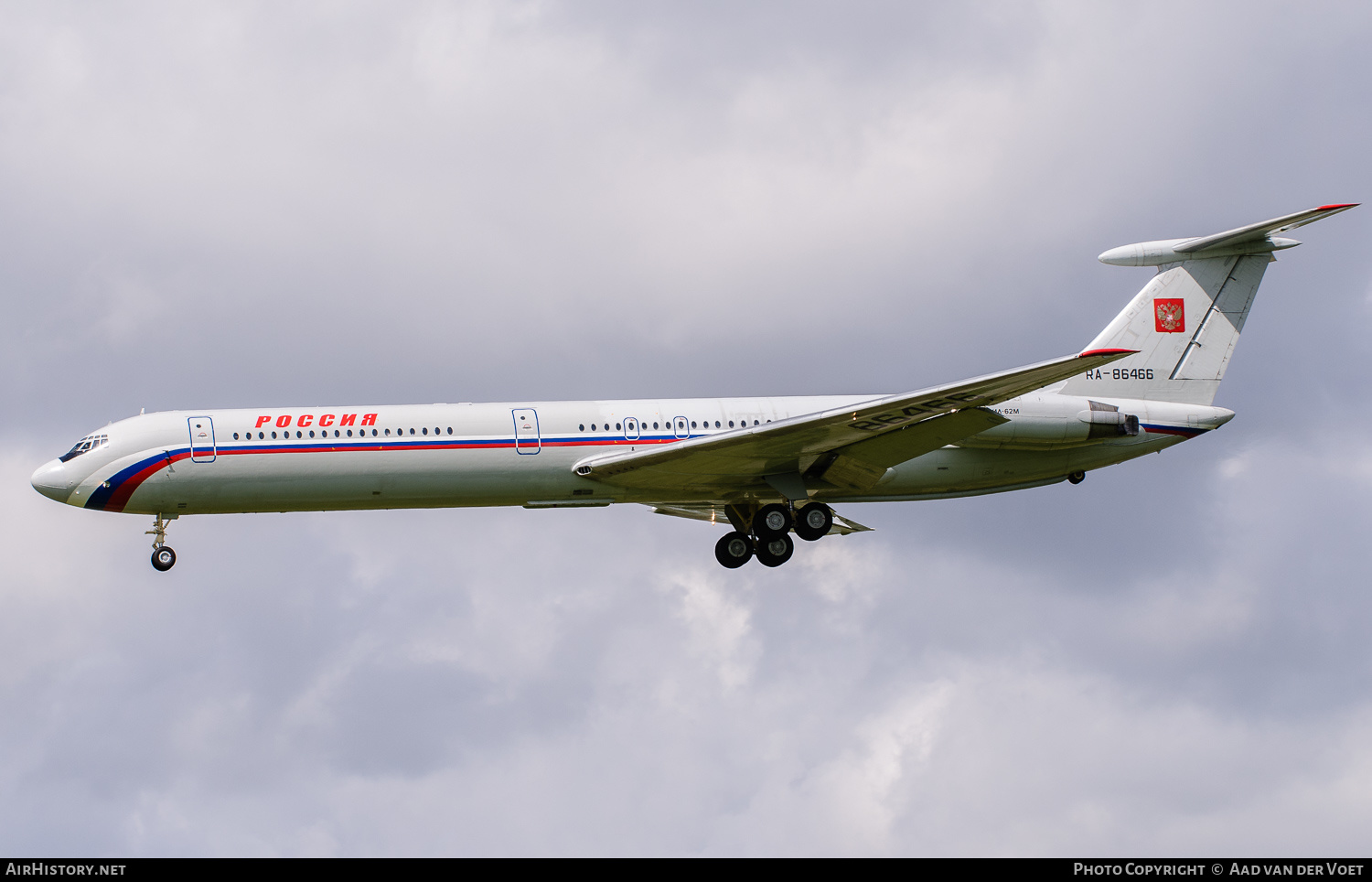 Aircraft Photo of RA-86466 | Ilyushin Il-62MK | Rossiya - Special Flight Detachment | AirHistory.net #227034