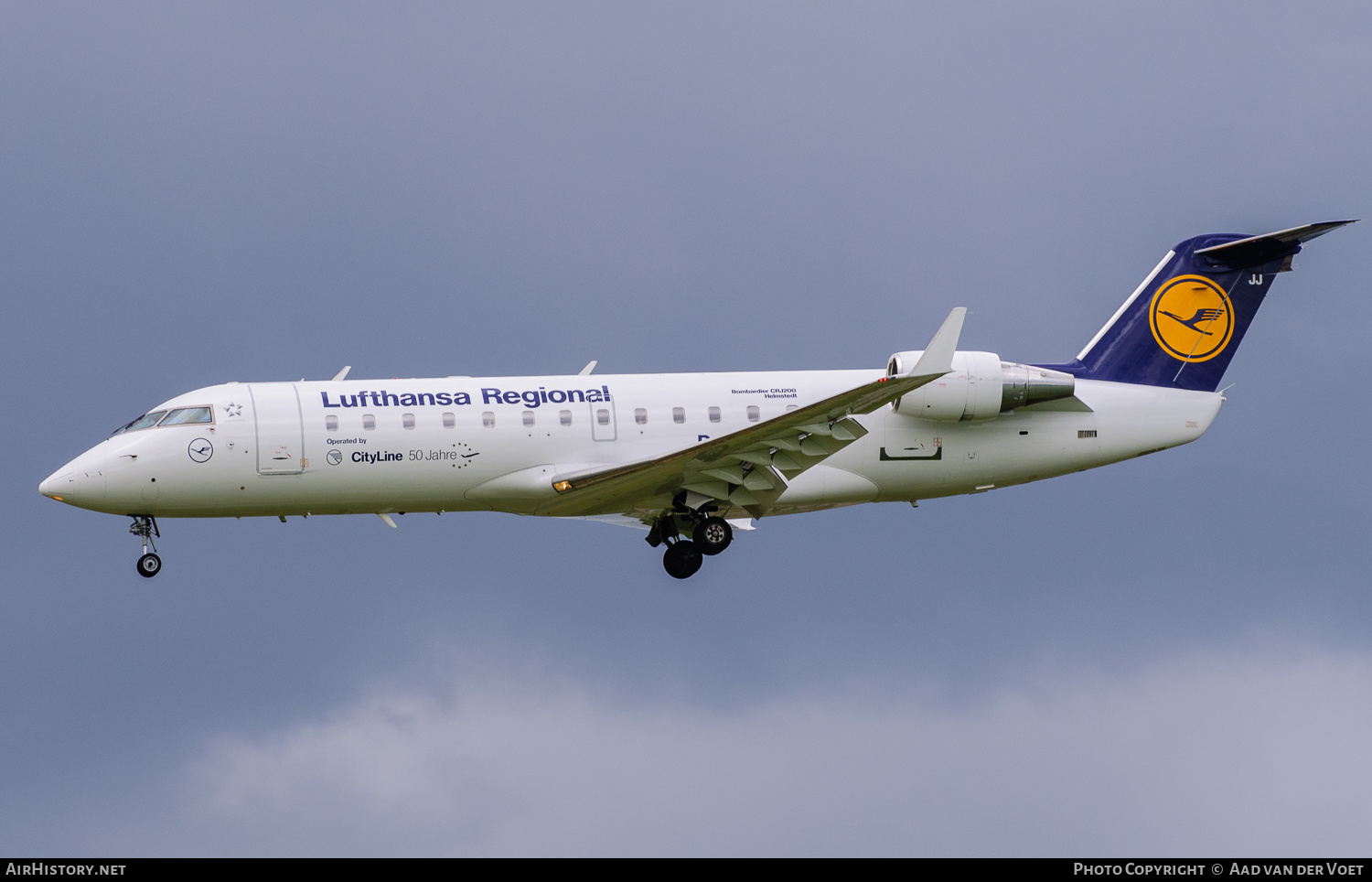 Aircraft Photo of D-ACJJ | Bombardier CRJ-100LR (CL-600-2B19) | Lufthansa Regional | AirHistory.net #227036