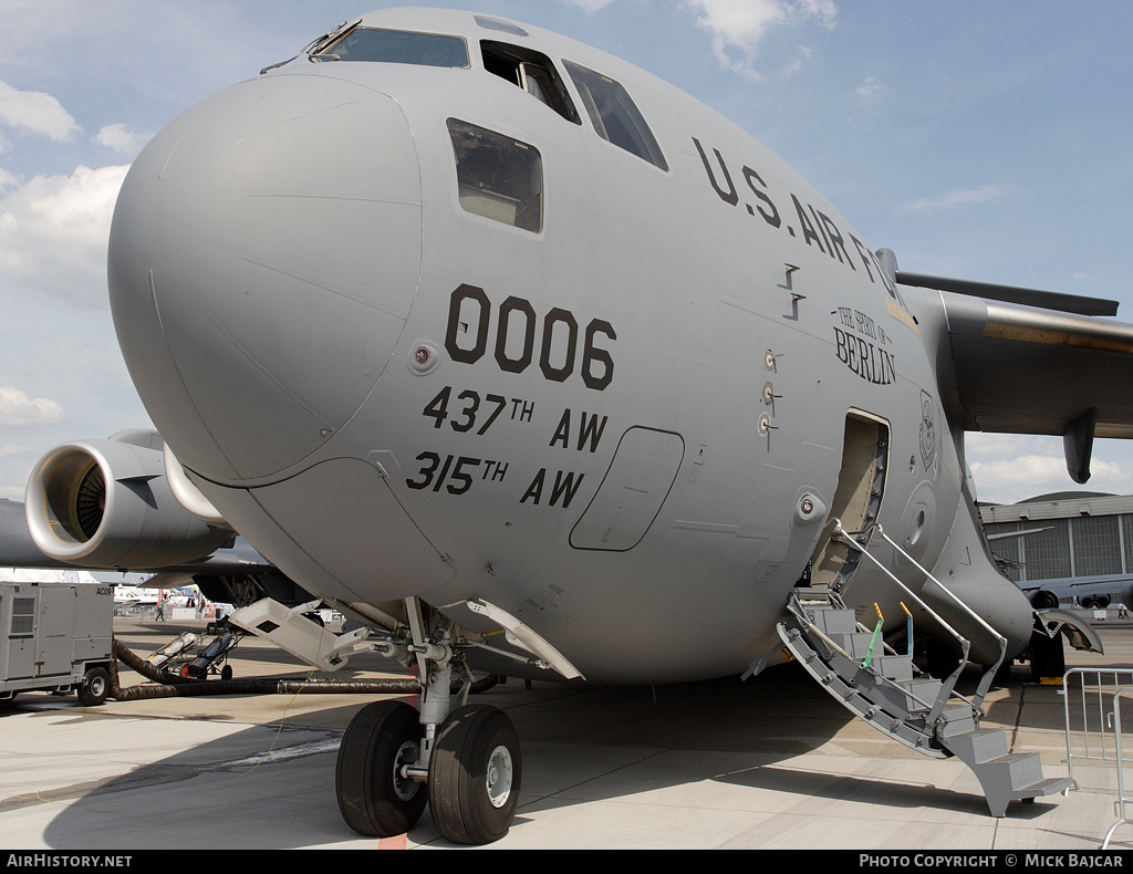 Aircraft Photo of 96-0006 / 60006 | McDonnell Douglas C-17A Globemaster III | USA - Air Force | AirHistory.net #227042