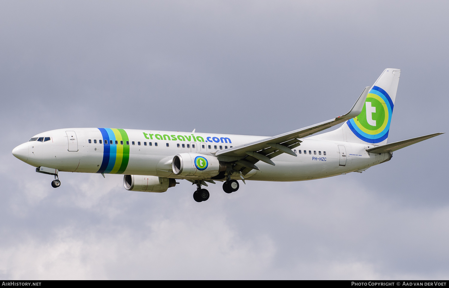 Aircraft Photo of PH-HZC | Boeing 737-8K2 | Transavia | AirHistory.net #227043