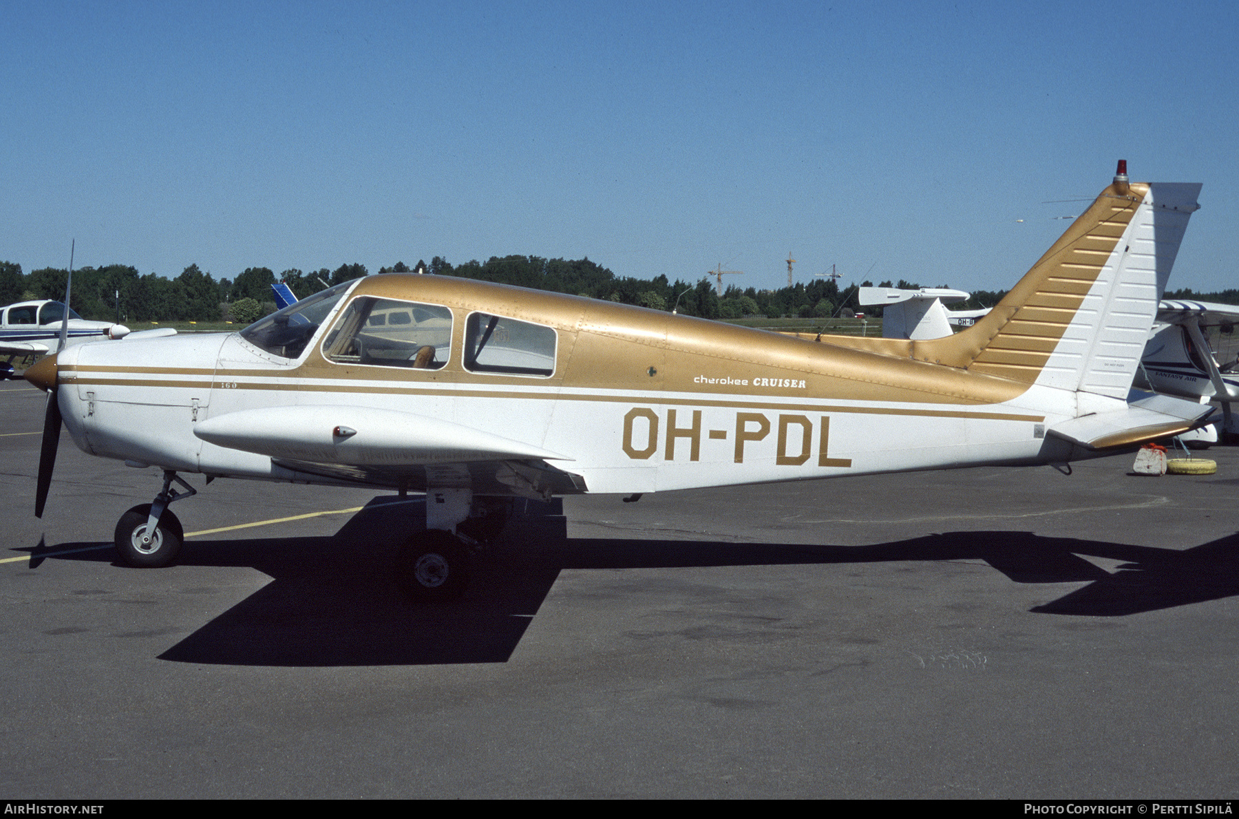 Aircraft Photo of OH-PDL | Piper PA-28-160 Cherokee E | AirHistory.net #227052