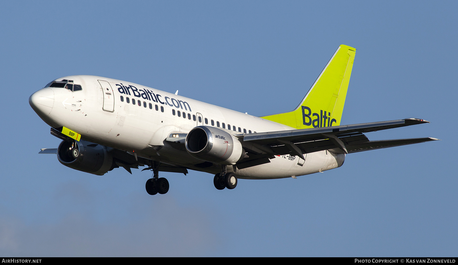 Aircraft Photo of YL-BBP | Boeing 737-522 | AirBaltic | AirHistory.net #227062