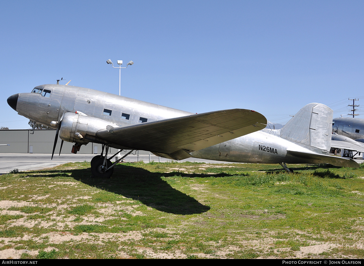 Aircraft Photo of N26MA | Douglas DC-3-313 | AirHistory.net #227070