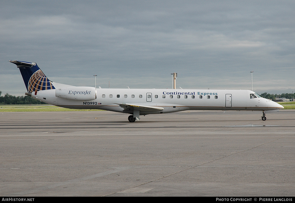Aircraft Photo of N13992 | Embraer ERJ-145LR (EMB-145LR) | Continental Express | AirHistory.net #227088