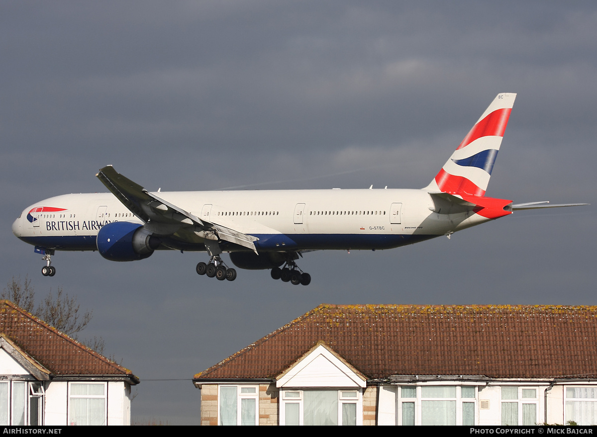 Aircraft Photo of G-STBC | Boeing 777-36N/ER | British Airways | AirHistory.net #227106