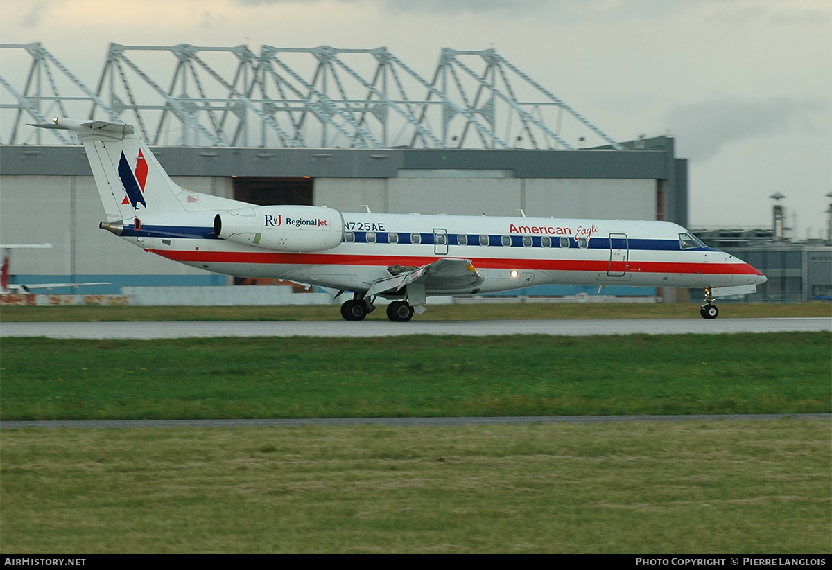 Aircraft Photo of N725AE | Embraer ERJ-140LR (EMB-135KL) | American Eagle | AirHistory.net #227114