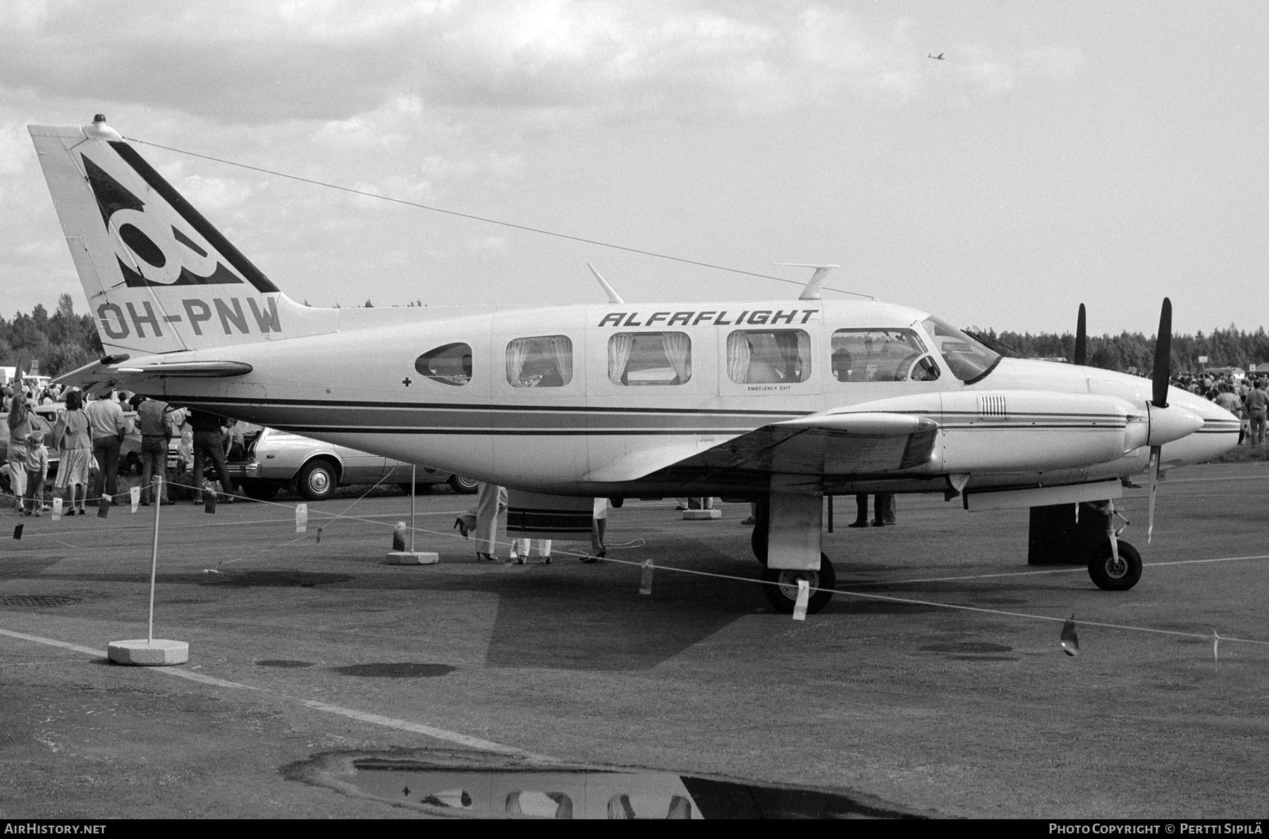 Aircraft Photo of OH-PNW | Piper PA-31-310 Navajo | Alfaflight | AirHistory.net #227121