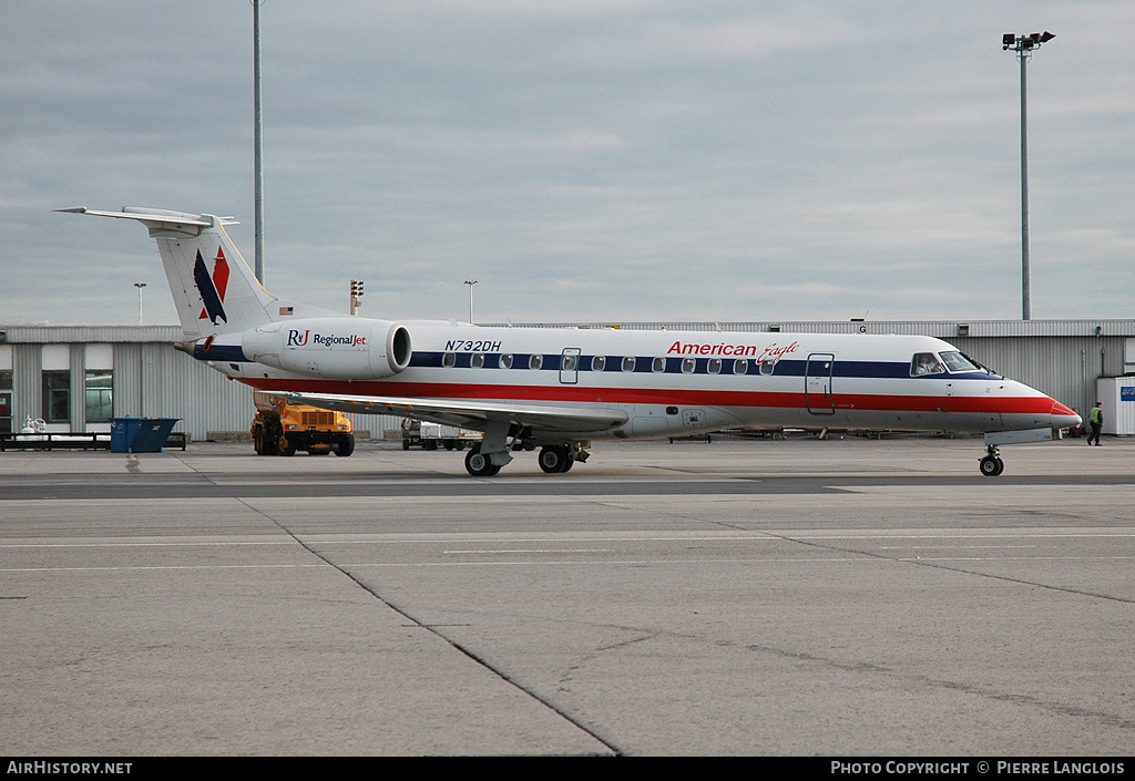 Aircraft Photo of N732DH | Embraer ERJ-135LR (EMB-135LR) | American Eagle | AirHistory.net #227133