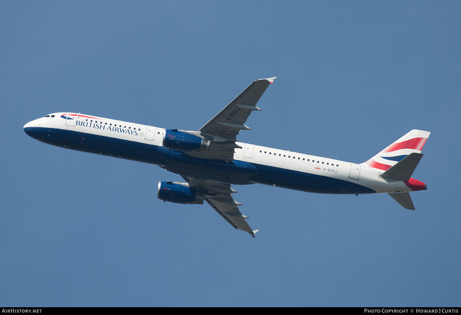 Aircraft Photo of G-EUXJ | Airbus A321-231 | British Airways | AirHistory.net #227136