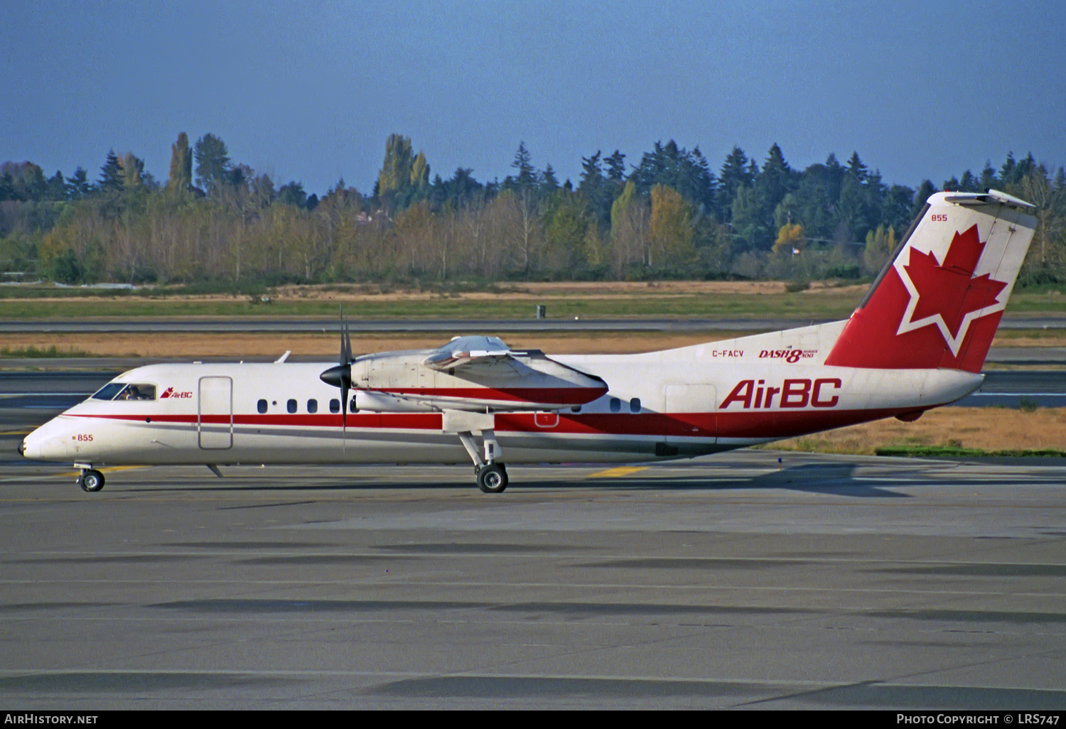 Aircraft Photo of C-FACV, De Havilland Canada DHC-8-311A Dash 8, Air BC