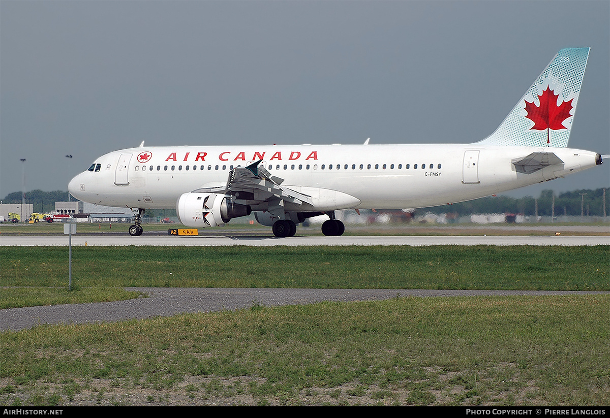 Aircraft Photo of C-FMSY | Airbus A320-211 | Air Canada | AirHistory.net #227160