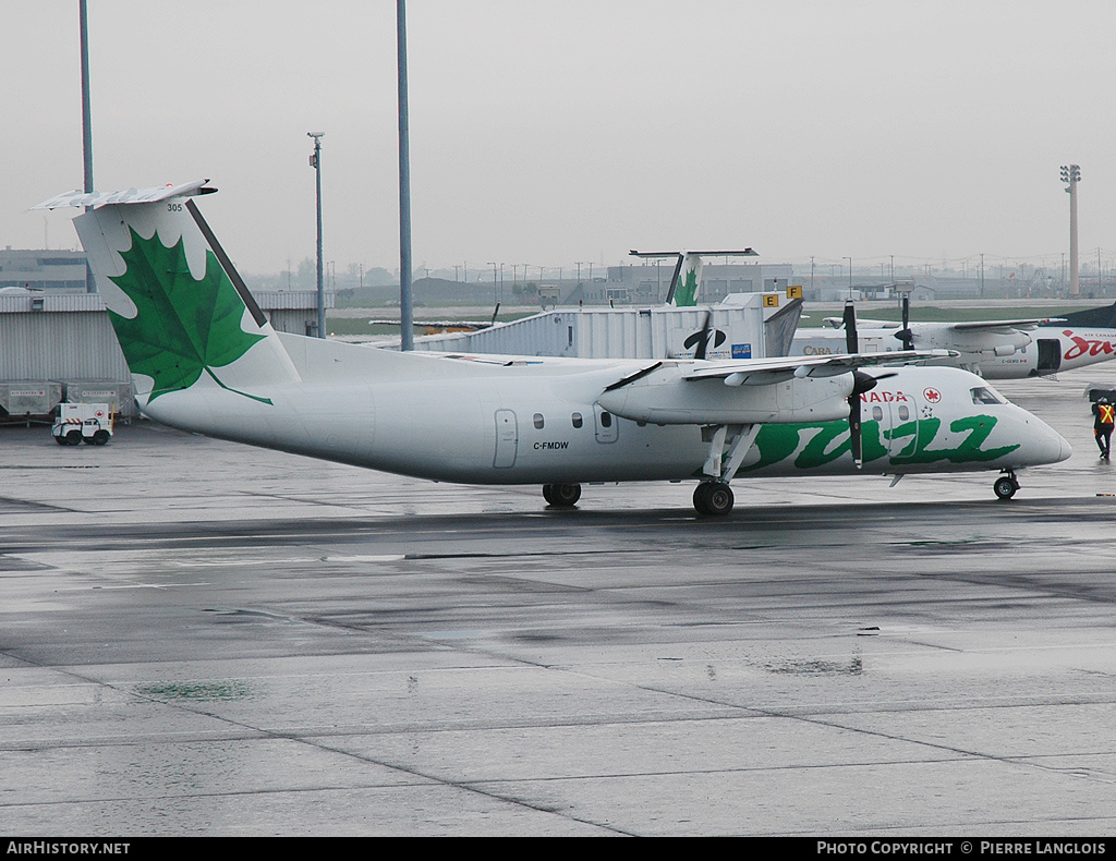 Aircraft Photo of C-FMDW | De Havilland Canada DHC-8-311Q Dash 8 | Air Canada Jazz | AirHistory.net #227166