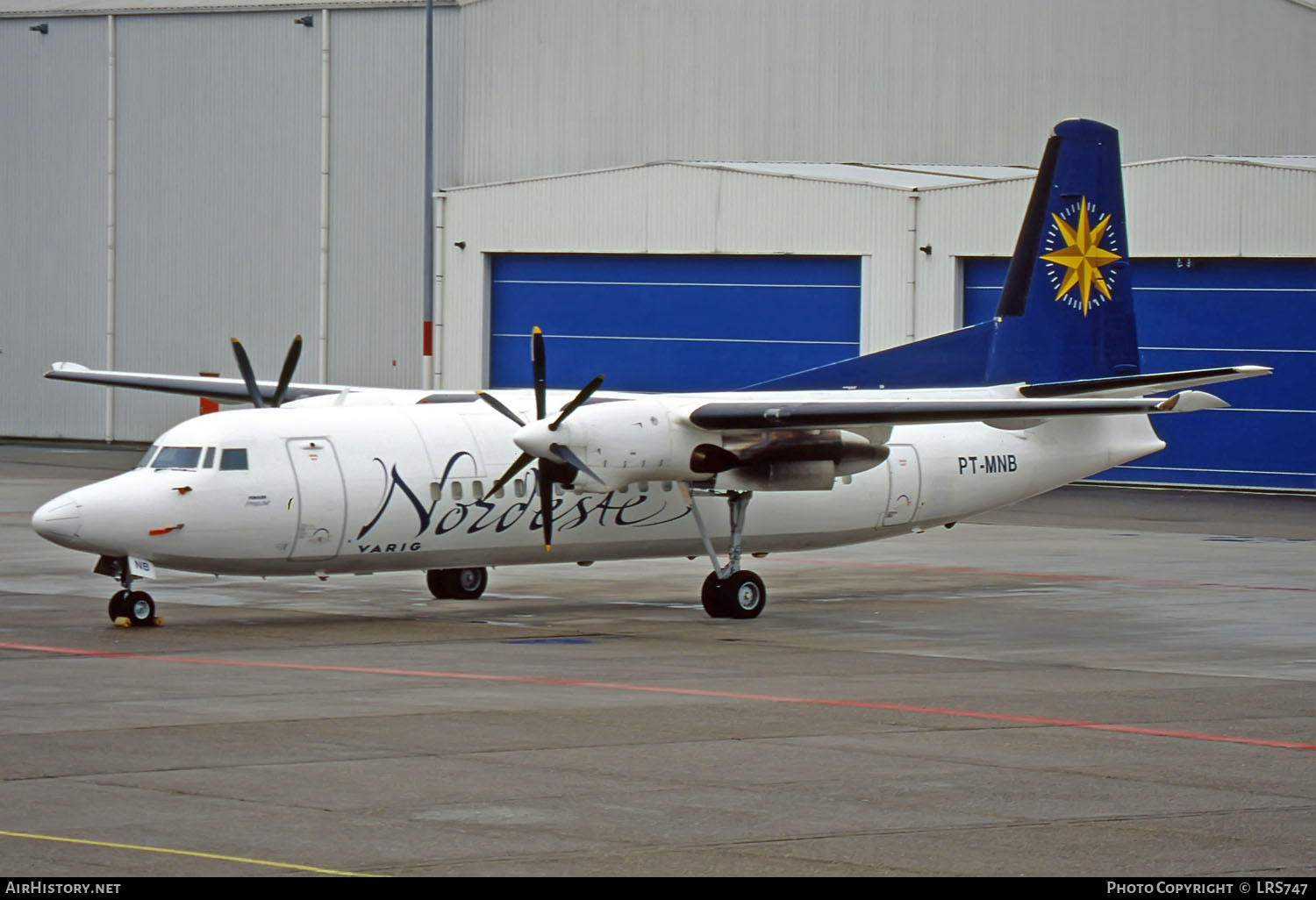 Aircraft Photo of PT-MNB | Fokker 50 | Nordeste Linhas Aereas | AirHistory.net #227186