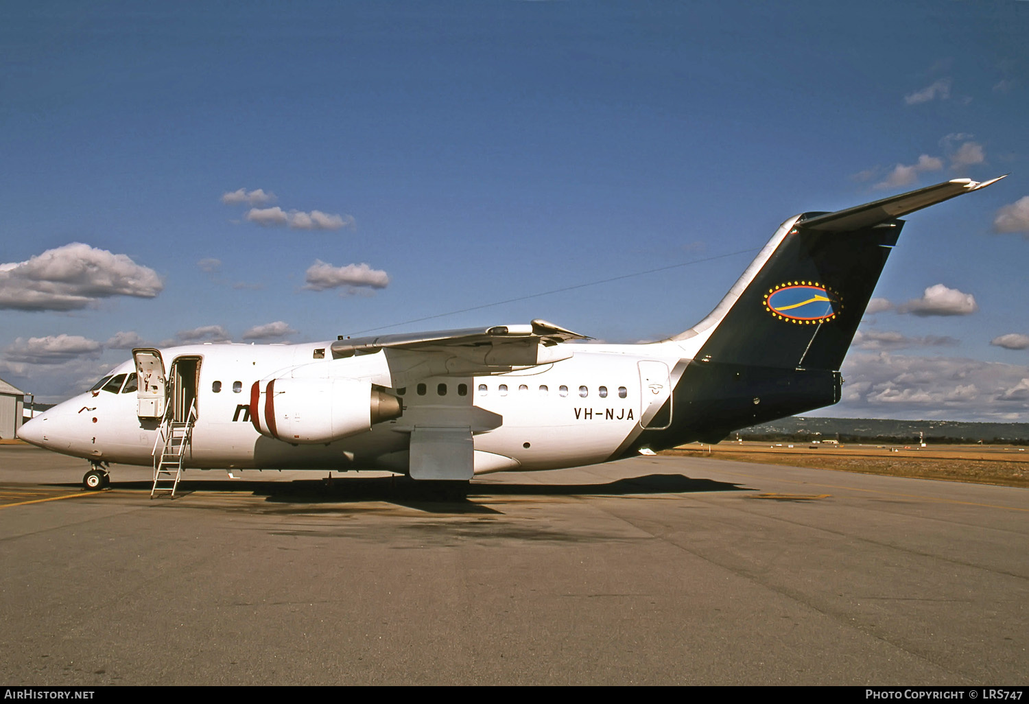 Aircraft Photo of VH-NJA | British Aerospace BAe-146-100 | National Jet Systems | AirHistory.net #227190