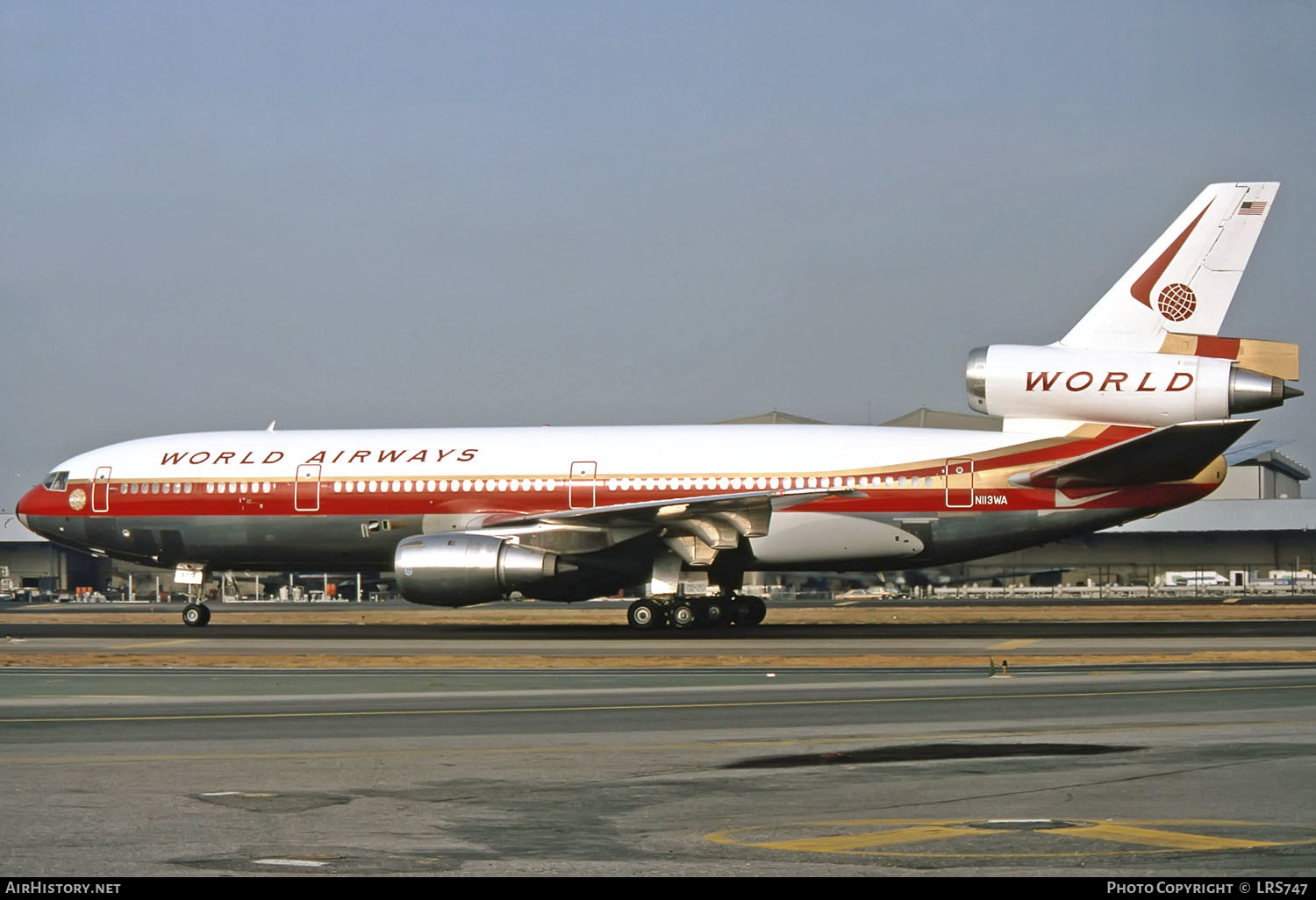 Aircraft Photo of N113WA | McDonnell Douglas DC-10-30CF | World Airways | AirHistory.net #227191