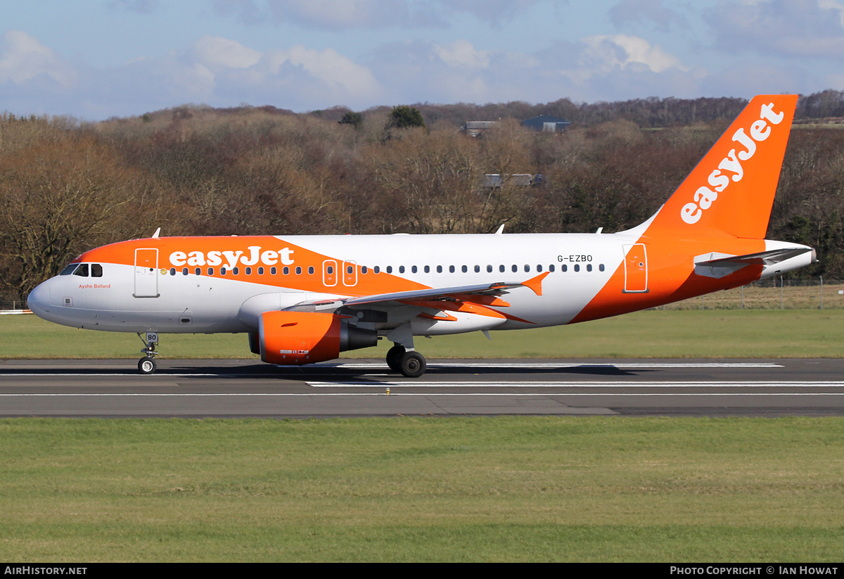 Aircraft Photo of G-EZBO | Airbus A319-111 | EasyJet | AirHistory.net #227194