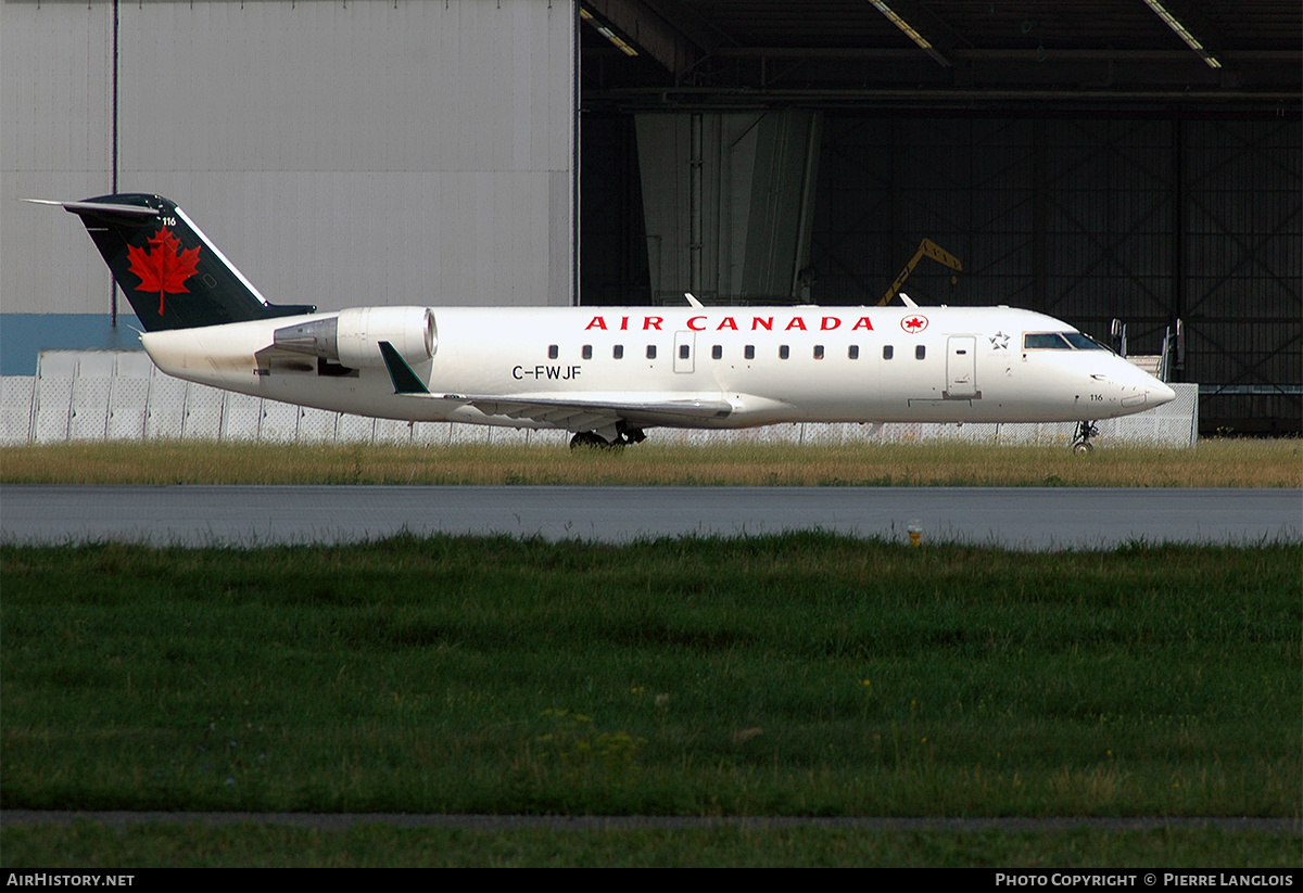 Aircraft Photo of C-FWJF | Canadair CRJ-100ER (CL-600-2B19) | Air Canada | AirHistory.net #227195