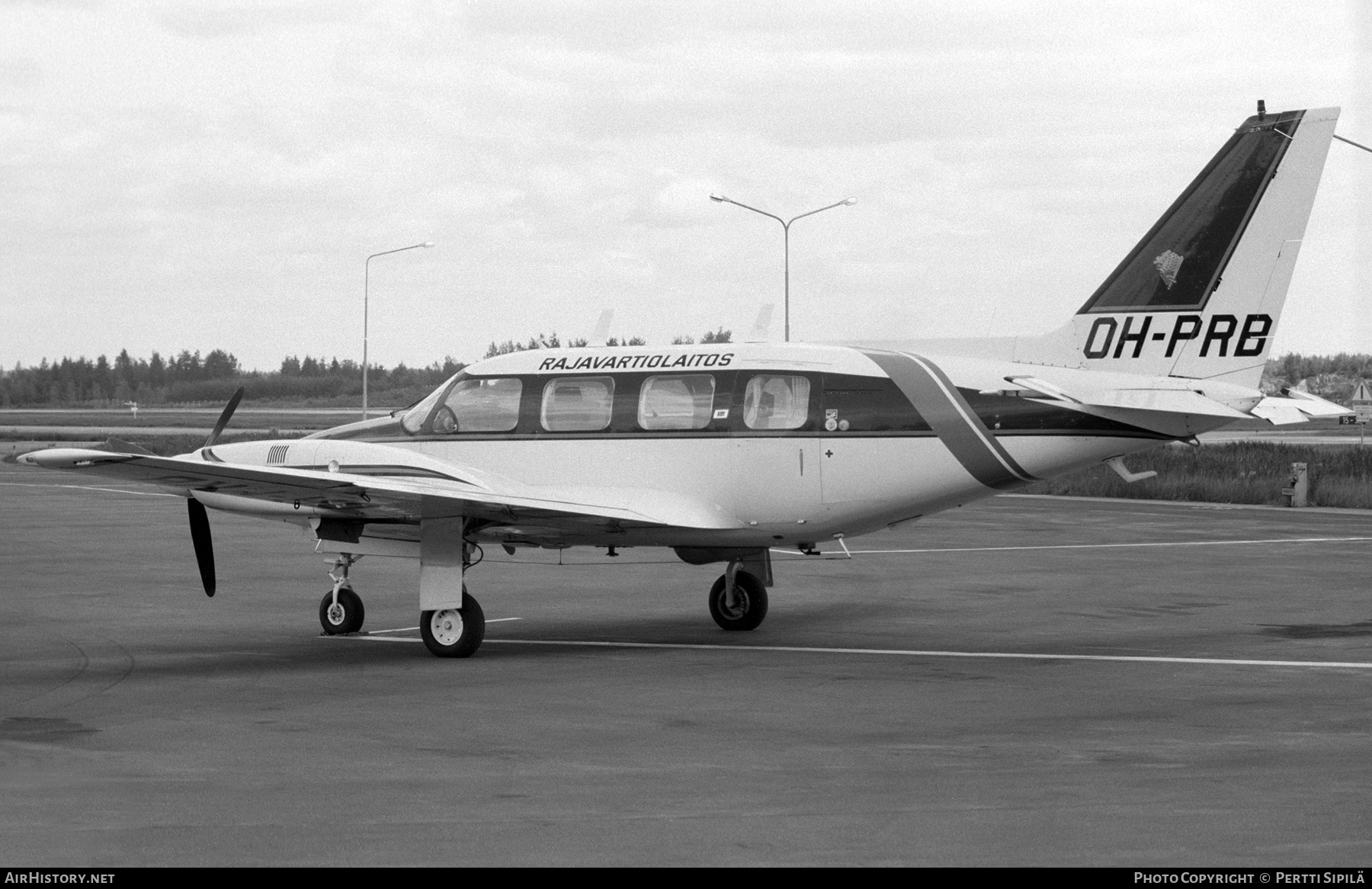 Aircraft Photo of OH-PRB | Piper PA-31-310 Navajo C | Rajavartiolaitos - Finnish Border Guard | AirHistory.net #227203