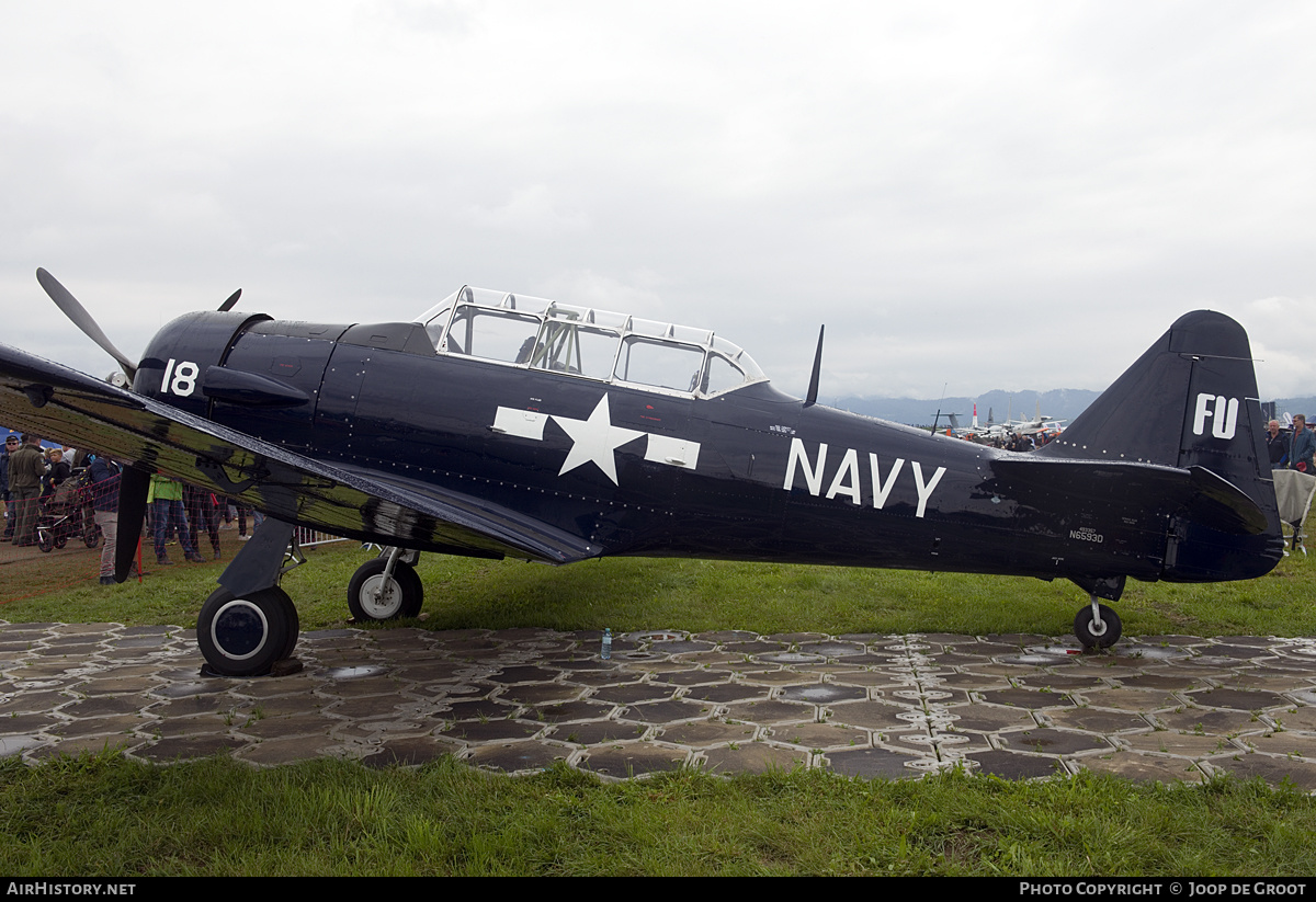 Aircraft Photo of N6593D / 493357 | North American T-6G Texan/Super 6 | USA - Navy | AirHistory.net #227219