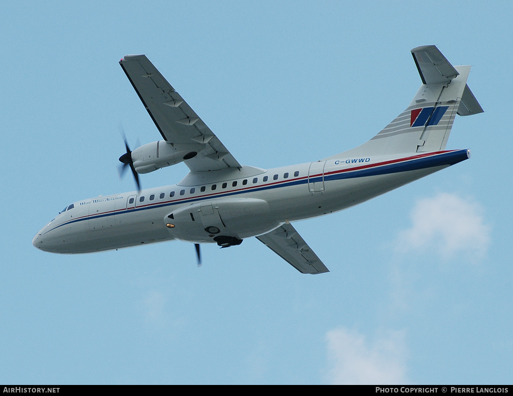 Aircraft Photo of C-GWWD | ATR ATR-42-300 | West Wind Aviation | AirHistory.net #227226