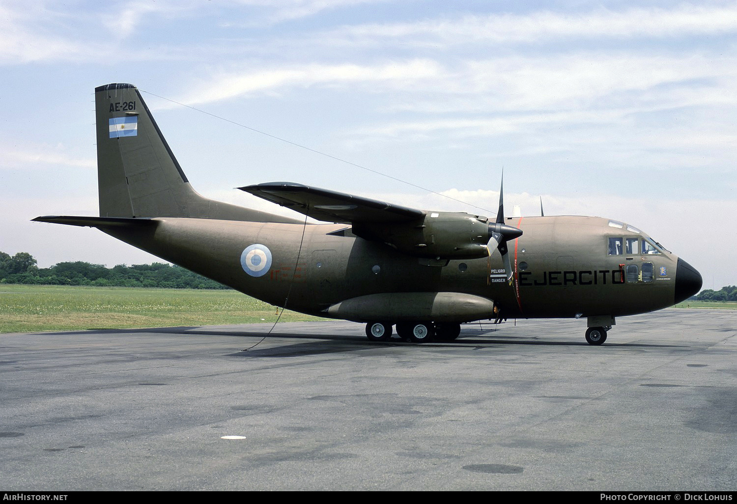 Aircraft Photo of AE-261 | Aeritalia G-222 | Argentina - Army | AirHistory.net #227229