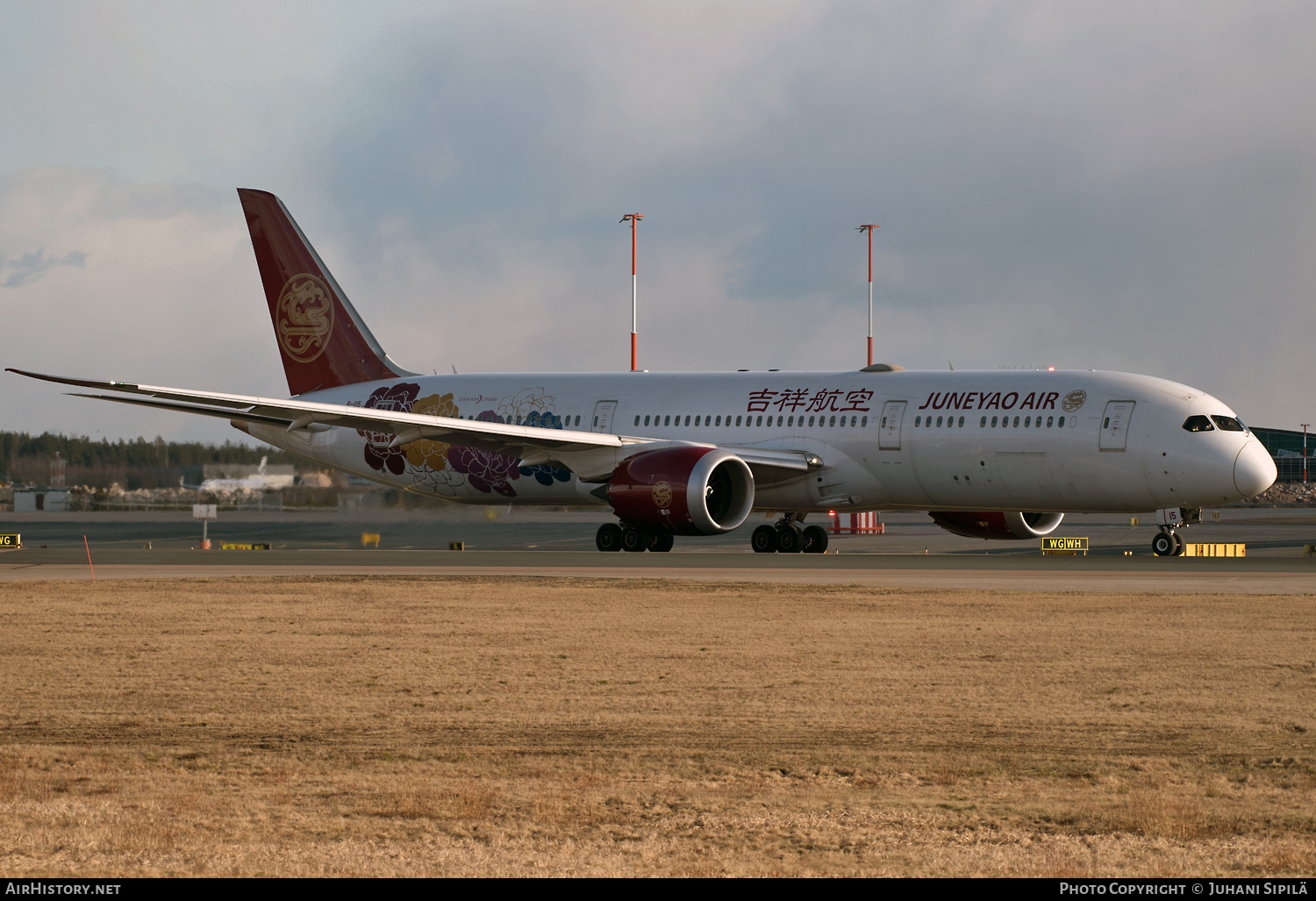 Aircraft Photo of B-1115 | Boeing 787-9 Dreamliner | Juneyao Airlines | AirHistory.net #227231