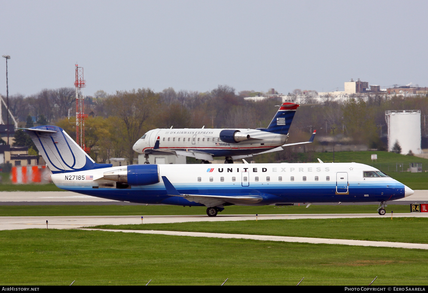 Aircraft Photo of N27185 | Bombardier CRJ-200LR (CL-600-2B19) | United Express | AirHistory.net #227258