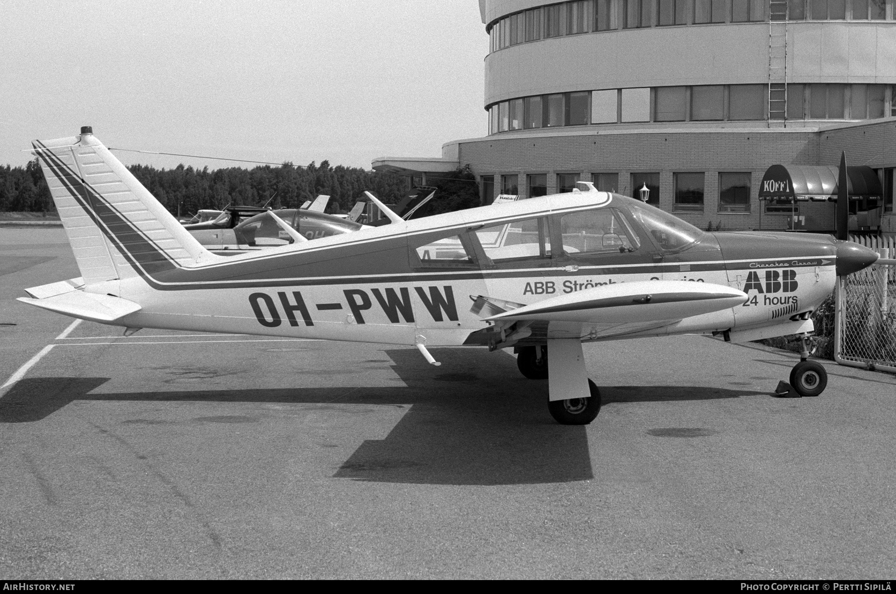 Aircraft Photo of OH-PWW | Piper PA-28R-180 Cherokee Arrow | AirHistory.net #227266