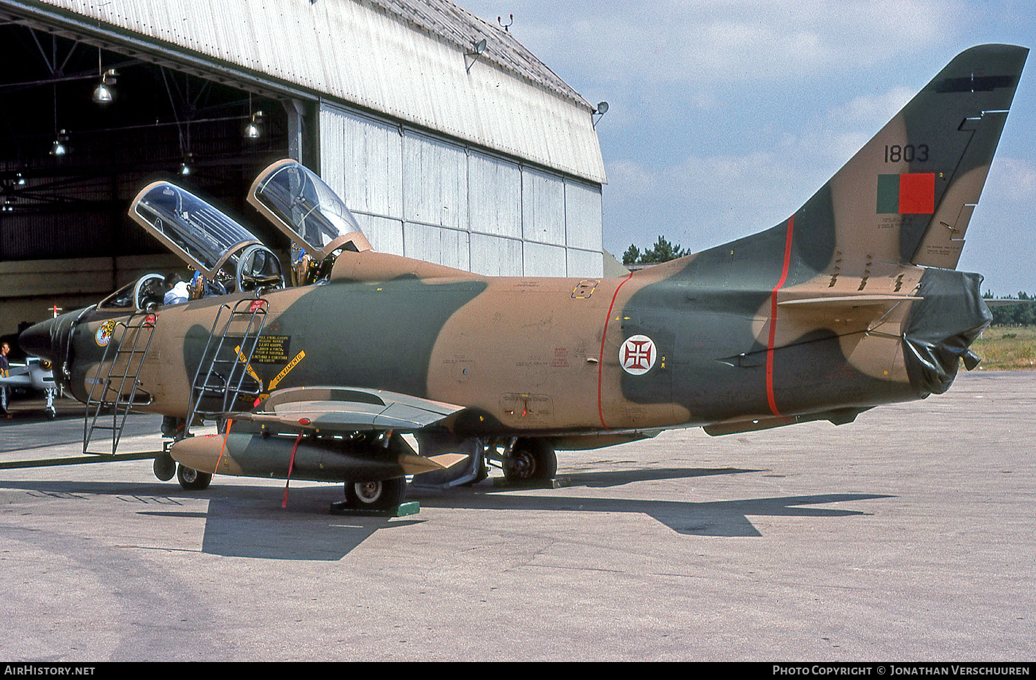 Aircraft Photo of 1803 | Fiat G-91T/3 | Portugal - Air Force | AirHistory.net #227269