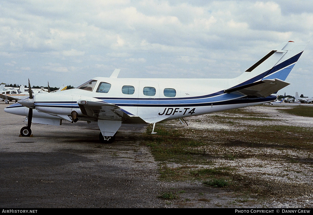 Aircraft Photo of JDF-T4 | Beech 60 Duke | Jamaica - Air Force | AirHistory.net #227298