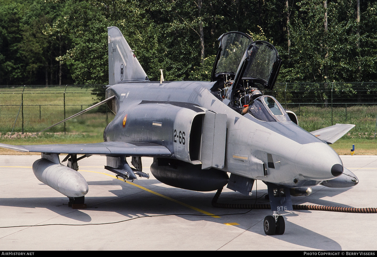 Aircraft Photo of CR12-57 | McDonnell Douglas RF-4C Phantom II | Spain - Air Force | AirHistory.net #227303